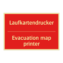 Laufkartendrucker - Evacuation map printer