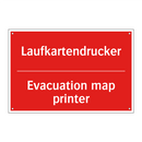 Laufkartendrucker - Evacuation map printer