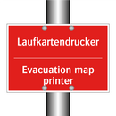 Laufkartendrucker - Evacuation map printer