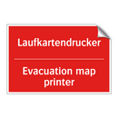 Laufkartendrucker - Evacuation map printer
