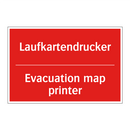 Laufkartendrucker - Evacuation map printer