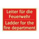 Leiter für die Feuerwehr - Ladder for the fire department