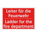 Leiter für die Feuerwehr - Ladder for the fire department