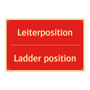 Leiterposition - Ladder position