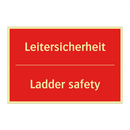Leitersicherheit - Ladder safety