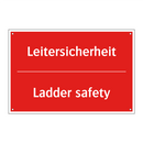 Leitersicherheit - Ladder safety