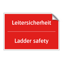 Leitersicherheit - Ladder safety