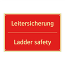 Leitersicherung - Ladder safety