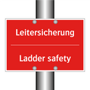 Leitersicherung - Ladder safety