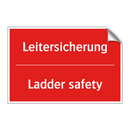 Leitersicherung - Ladder safety