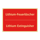 Lithium-Feuerlöscher - Lithium Extinguisher