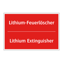 Lithium-Feuerlöscher - Lithium Extinguisher