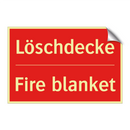 Löschdecke - Fire blanket