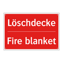 Löschdecke - Fire blanket