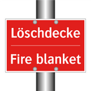 Löschdecke - Fire blanket