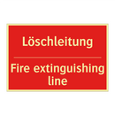 Löschleitung - Fire extinguishing line