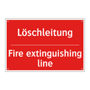 Löschleitung - Fire extinguishing line