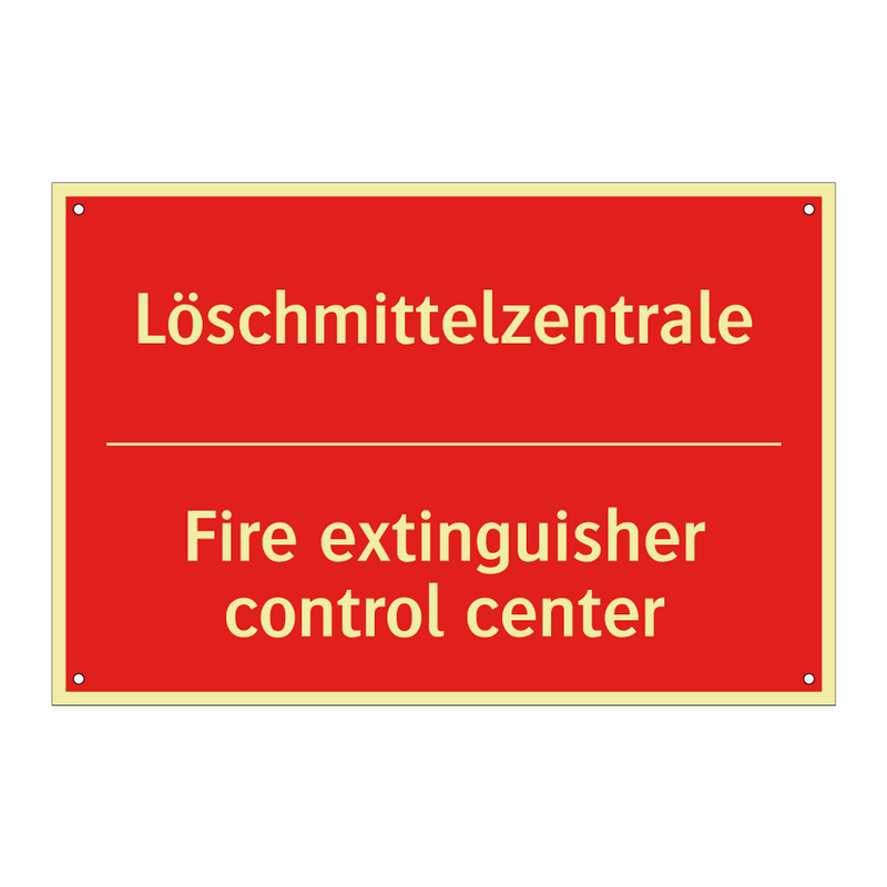 Löschmittelzentrale - Fire extinguisher control center/.../