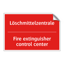 Löschmittelzentrale - Fire extinguisher control center/.../