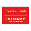 Löschmittelzentrale - Fire extinguisher control center/.../