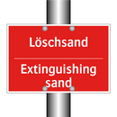 Löschsand - Extinguishing sand