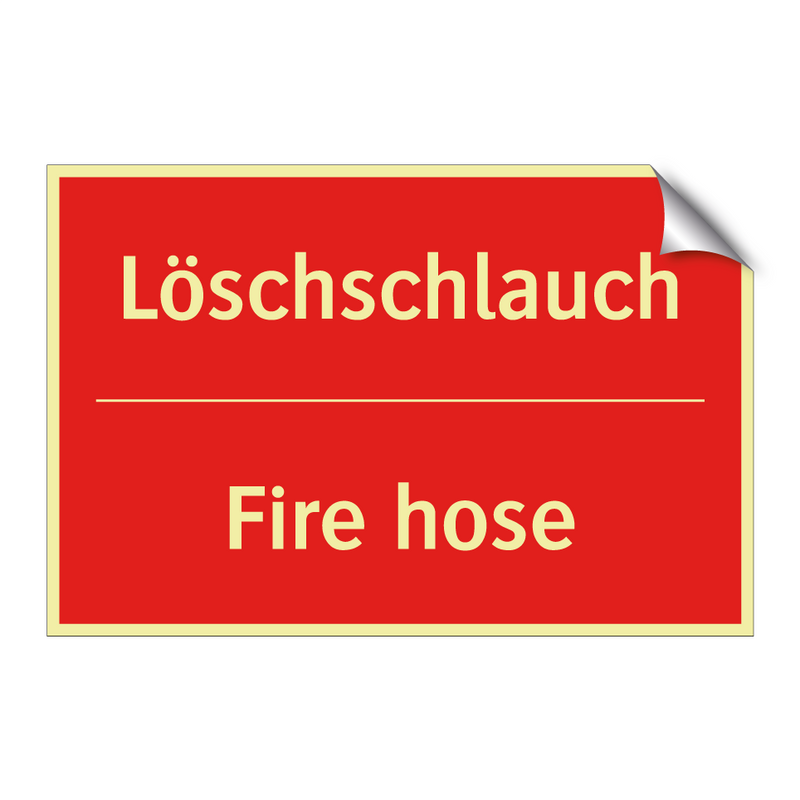 Löschschlauch - Fire hose