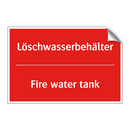 Löschwasserbehälter - Fire water tank