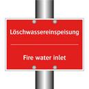 Löschwassereinspeisung - Fire water inlet