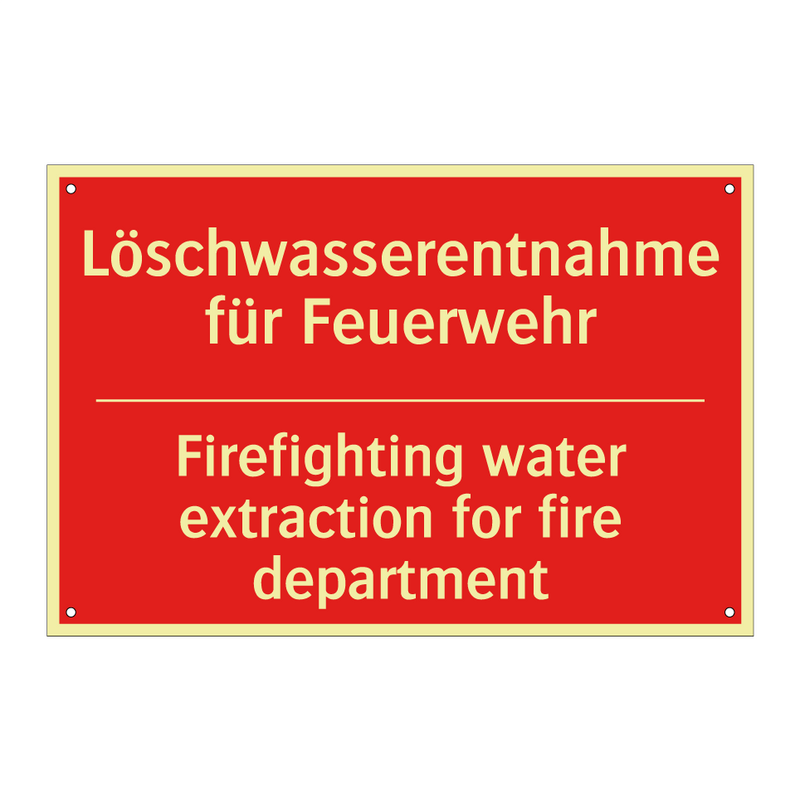 Löschwasserentnahme für Feuerwehr/.../ - Firefighting water extraction /.../