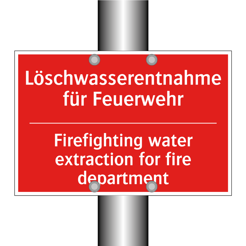 Löschwasserentnahme für Feuerwehr/.../ - Firefighting water extraction /.../