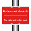 Löschwasserentnahmestelle - Fire water extraction point