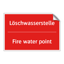 Löschwasserstelle - Fire water point