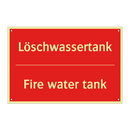 Löschwassertank - Fire water tank