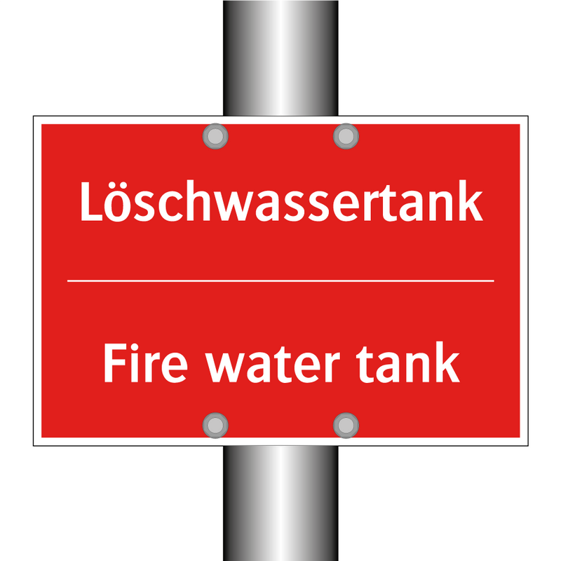 Löschwassertank - Fire water tank