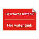 Löschwassertank - Fire water tank