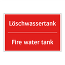 Löschwassertank - Fire water tank