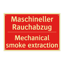Maschineller Rauchabzug - Mechanical smoke extraction