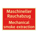 Maschineller Rauchabzug - Mechanical smoke extraction