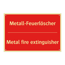 Metall-Feuerlöscher - Metal fire extinguisher