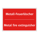 Metall-Feuerlöscher - Metal fire extinguisher