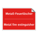 Metall-Feuerlöscher - Metal fire extinguisher