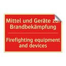 Mittel und Geräte zur Brandbekämpfung/.../ - Firefighting equipment and devices/.../