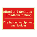 Mittel und Geräte zur Brandbekämpfung/.../ - Firefighting equipment and devices/.../