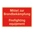 Mittel zur Brandbekämpfung - Firefighting equipment
