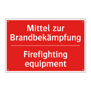 Mittel zur Brandbekämpfung - Firefighting equipment