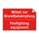 Mittel zur Brandbekämpfung - Firefighting equipment