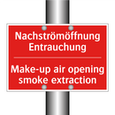 Nachströmöffnung Entrauchung - Make-up air opening smoke extraction/.../