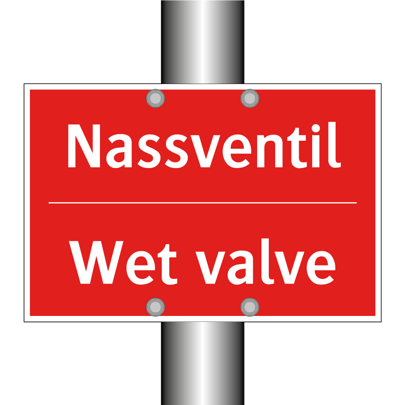 Nassventil - Wet valve