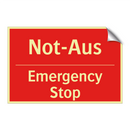 Not-Aus - Emergency Stop