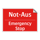 Not-Aus - Emergency Stop